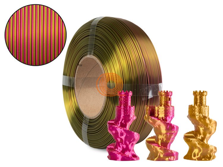 Filament Spectrum SILK MAGIC Golden Berry Refill [1,75mm, 1kg]