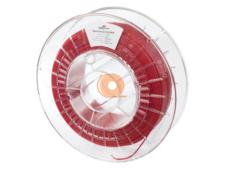 Filament Spectrum S-Flex TPU-85A Krvavě Červená [1,75mm, 0.5kg]