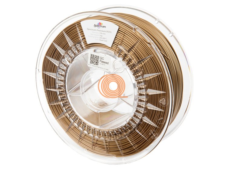 Filament Spectrum PET-G Premium Perleťové Zlato [1,75mm, 1kg]