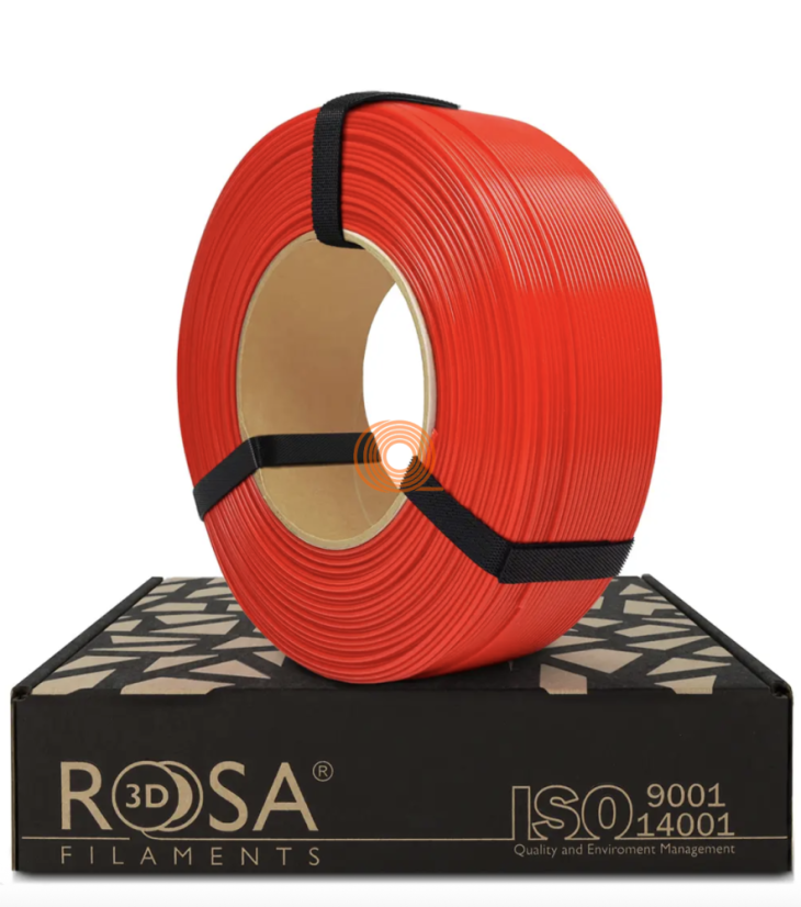 Filament ROSA3D PLA Starter Červená Refill [1,75mm, 1kg]