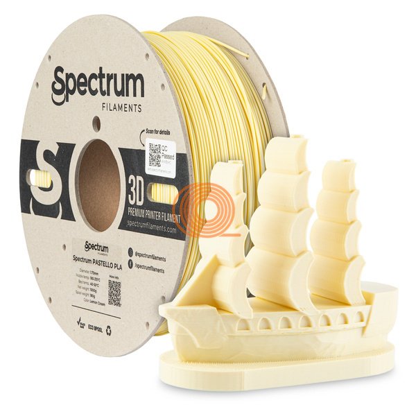 Filament Spectrum PLA Pastel Lemon Cream [1,75mm, 1kg]
