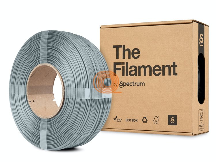Filament TheFilament PLA CF Sivá Refill [1,75mm, 1kg]