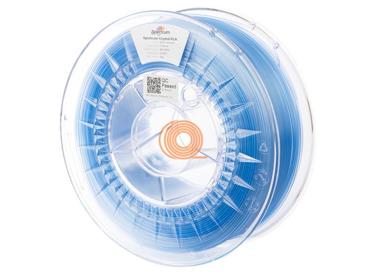 Filament Spectrum PLA Premium Crystal Blue Horizon [1,75mm, 1kg]
