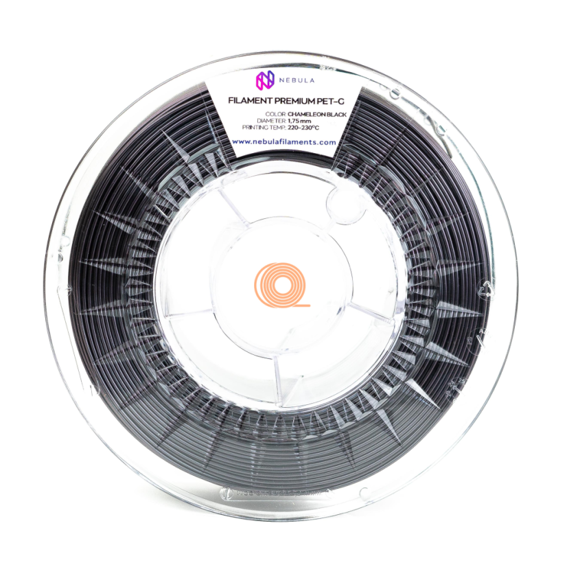 Filament Nebula PETG Chameleon Čierny [1,75mm, 1kg]