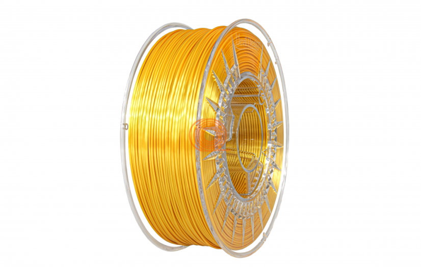 Filament DevilDesign SILK Světle Zlatá [1,75mm, 1kg]