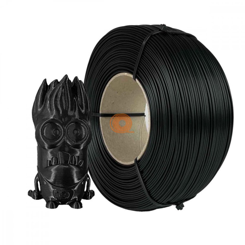 Filament AzureFilm PETG Black Refill [1,75mm, 1kg]