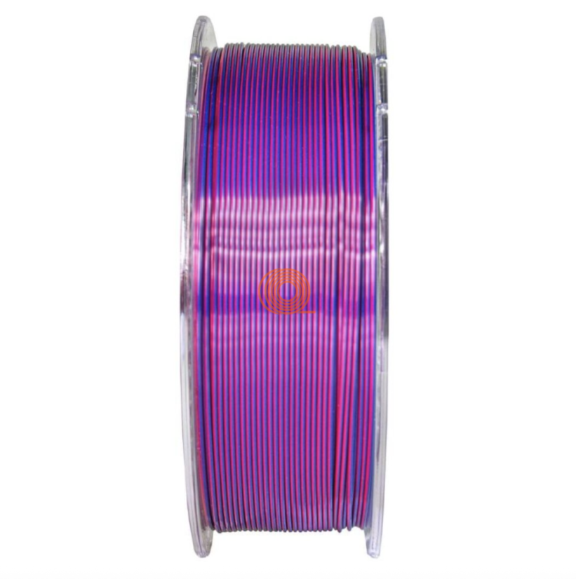 Filament DevilDesign SILK DUAL Perleťovo Ružová/Fialová [1,75mm, 1kg]