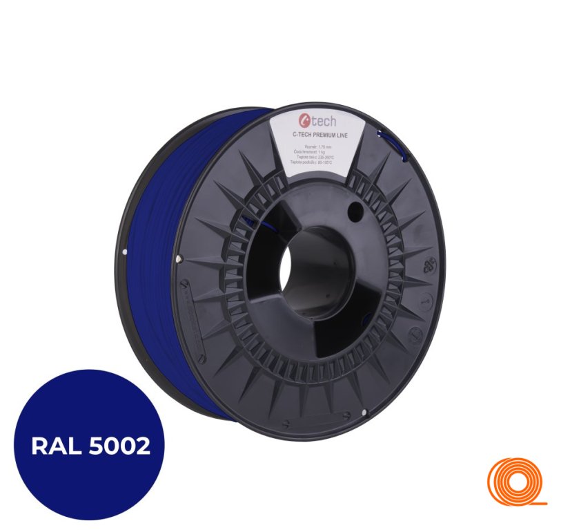 Filament C-TECH Premium Line PETG Ultramarine Blue