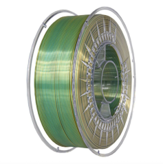Filament DevilDesign SILK DUAL Studená Zelená/Zlatá [1,75mm, 1kg]