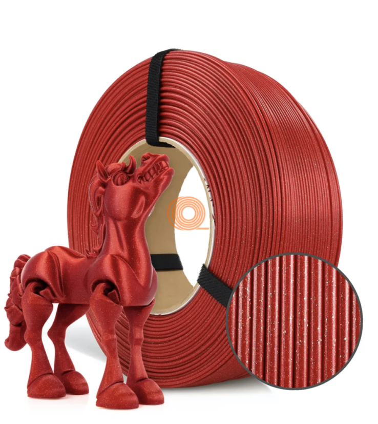 Filament ROSA3D PLA GALAXY Karminowa czerwień Refill [1,75mm, 1kg]