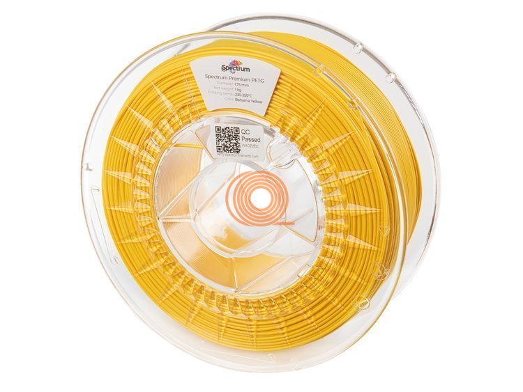 Filament Spectrum PET-G Premium Bahama Yellow [1,75mm, 1kg]