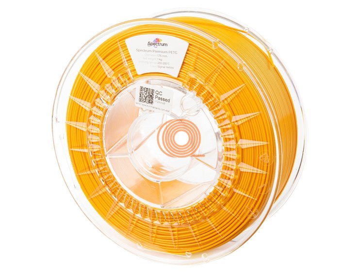 Filament Spectrum PET-G Premium Signal Yellow [1,75mm, 1kg]