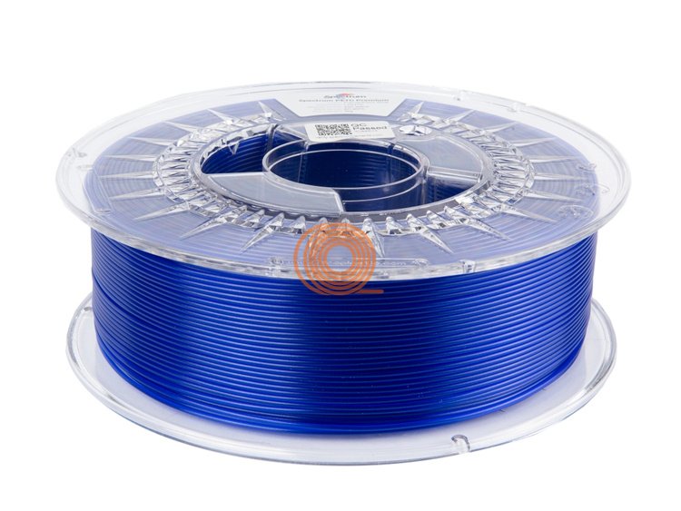 Filament Spectrum PET-G Premium Transparent Blue [1,75mm, 1kg]