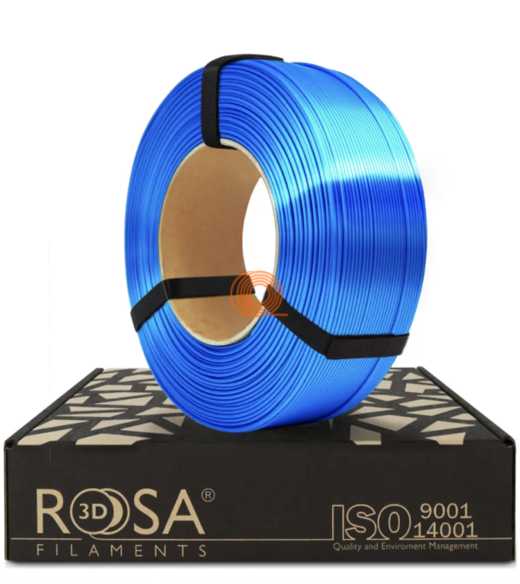 Filament ROSA3D SILK Blue Refill [1,75mm, 1kg]