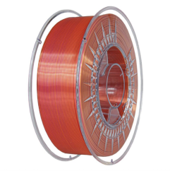 Filament DevilDesign SILK DUAL Perłowy Różowy/Pomarańczowy [1,75mm, 1kg]