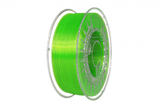 Filament DevilDesign PETG Jasně Zelená Transparentní [1,75mm, 1kg]