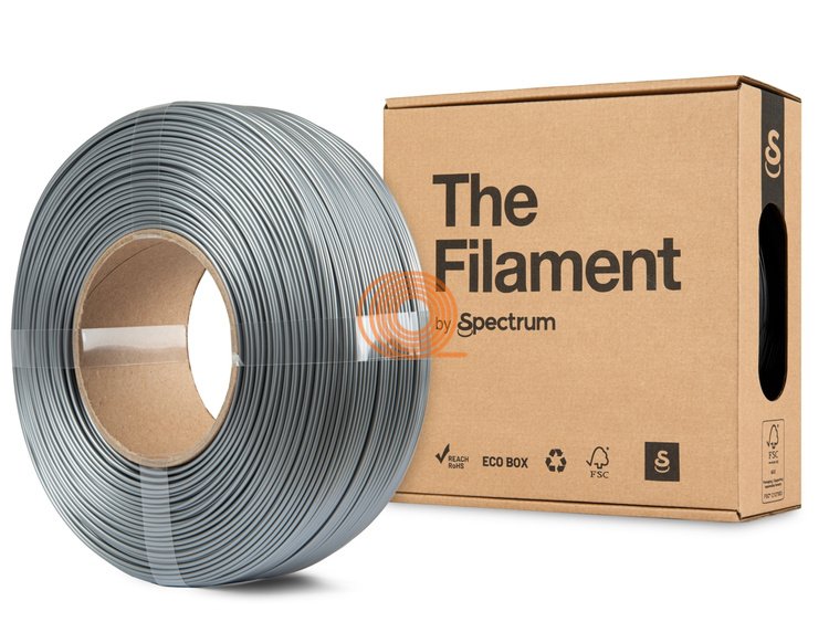 Filament TheFilament PETG Lite Stříbrná Refill [1,75mm, 1kg]