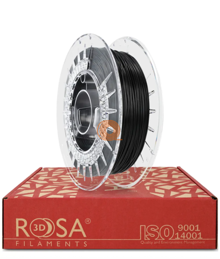 Filament ROSA3D FLEX 85A Čierna [1,75mm, 0,5kg]