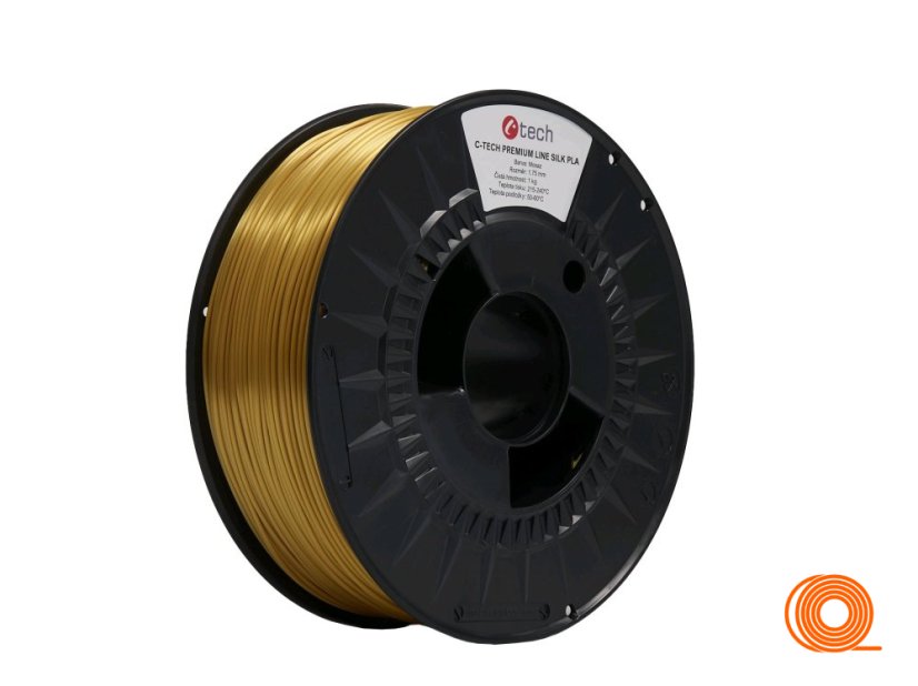Filament C-TECH Premium Line SILK Mosaz