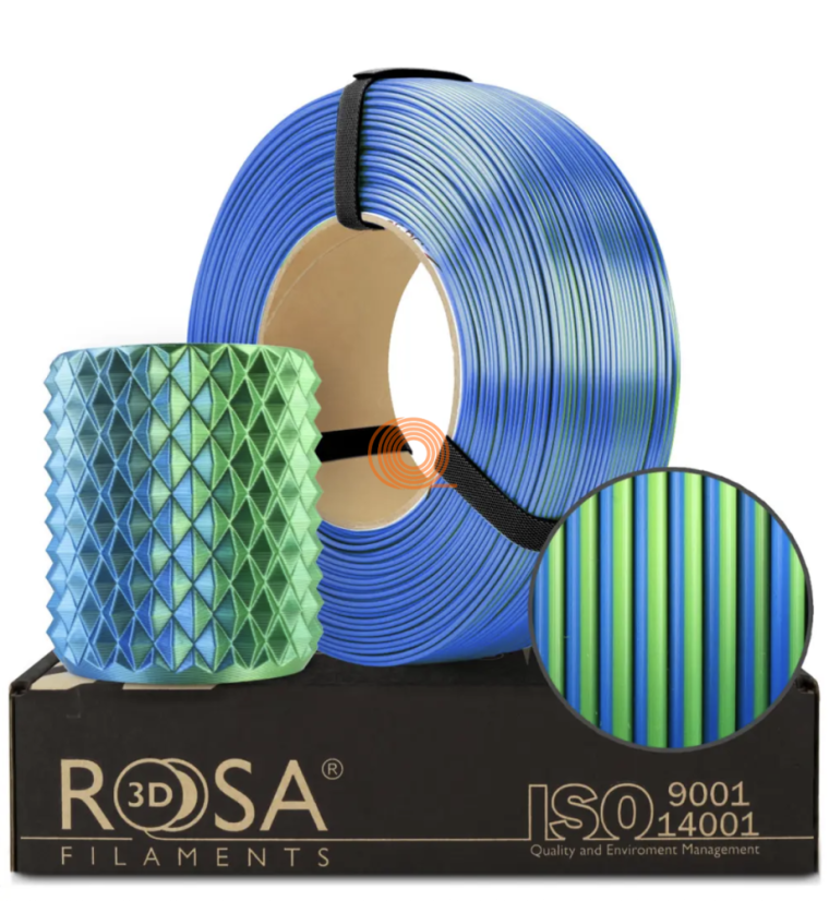 Filament ROSA3D SILK Magic Lagunová Refill [1,75mm, 1kg]