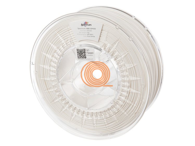 Filament Spectrum ABS GP450 Polar White [1,75mm, 1kg]