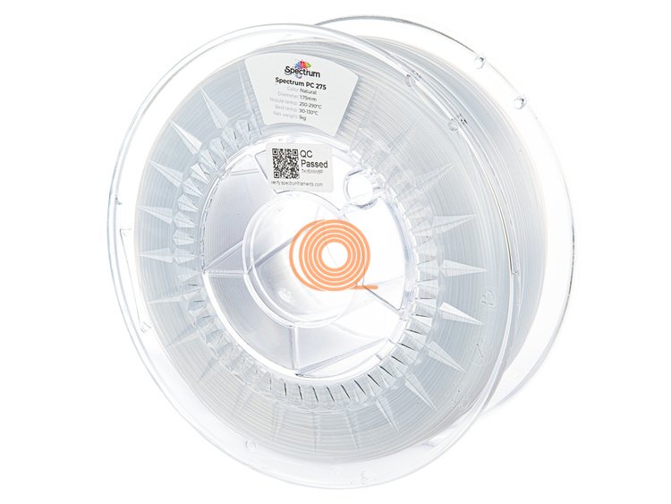 Filament Spectrum PC 275 Natural [1,75mm, 1kg]