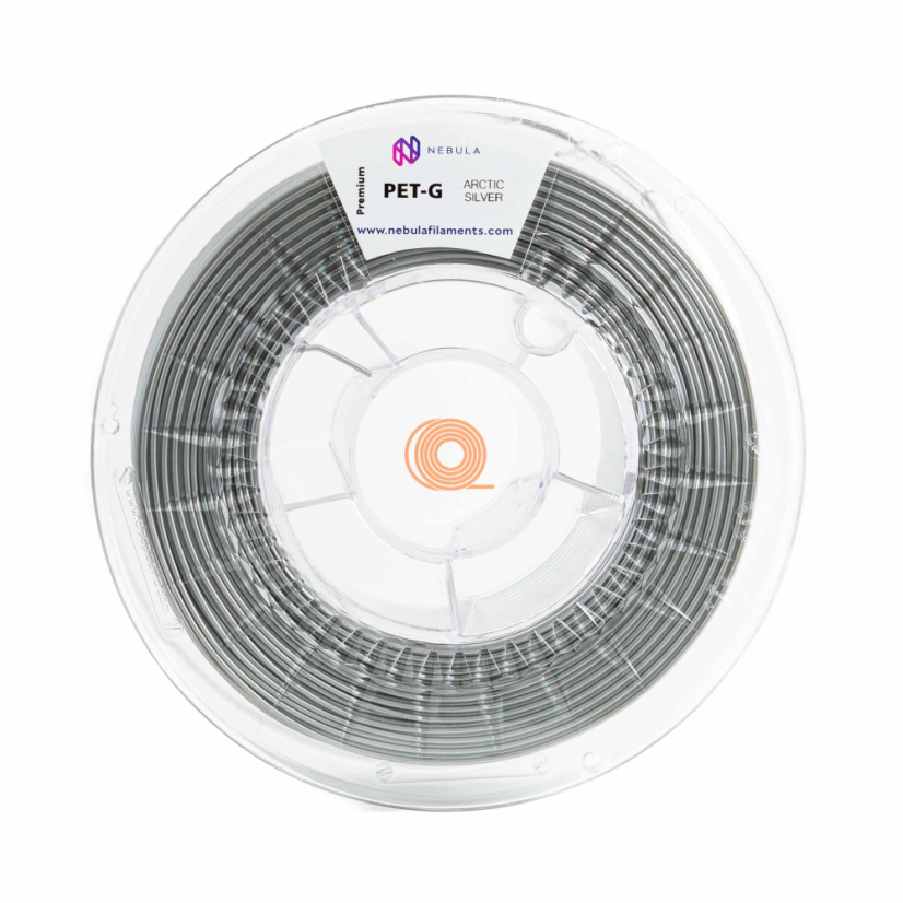 Filament Nebula PETG Arctic Silver [1,75mm, 1kg]