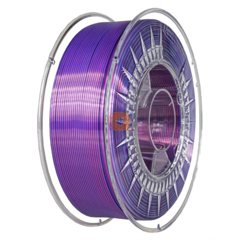 Filament DevilDesign SILK DUAL Perleťovo Ružová/Fialová [1,75mm, 1kg]