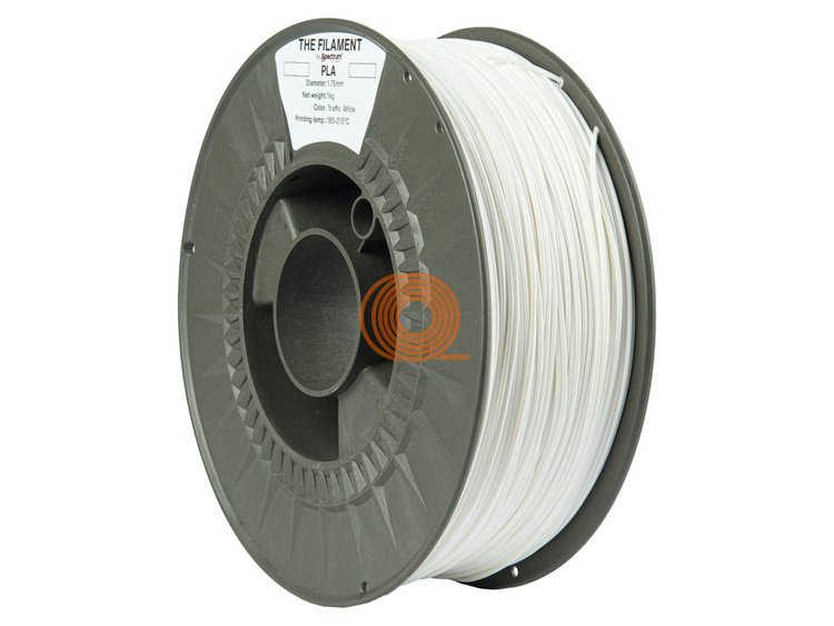 Filament TheFilament PLA Ruch drogowy Biały [1,75mm, 1kg]