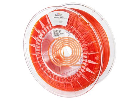 Filament Spectrum PC 275 Transparentní Oranžová [1,75mm, 1kg]