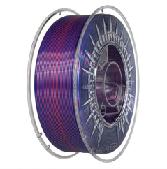 Filament DevilDesign SILK DUAL Ciemnoczerwony/Super Fioletowy[1,75mm, 1kg]