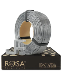 Filament ROSA3D PCTG Třpytivá Stříbrná Refill [1,75mm, 1kg]