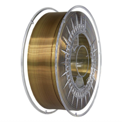 Filament DevilDesign SILK DUAL Zlatá/Hnědá [1,75mm, 1kg]