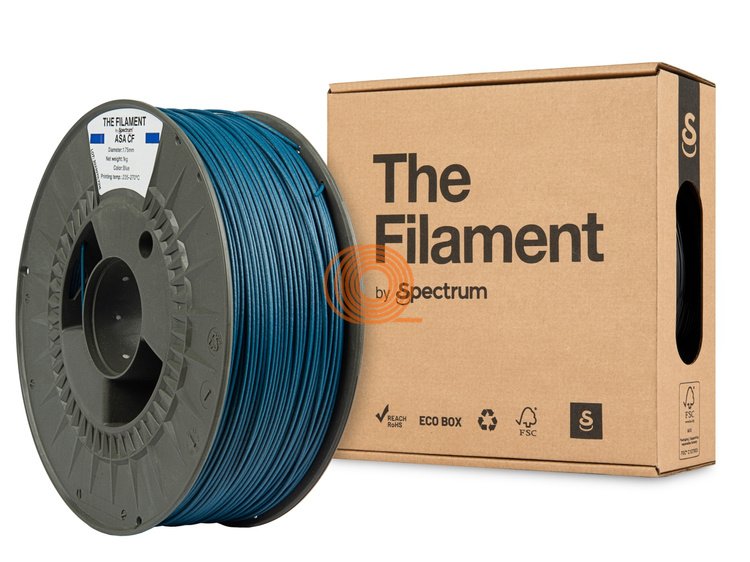 Filament TheFilament ASA CF Modrá [1,75mm, 1kg]