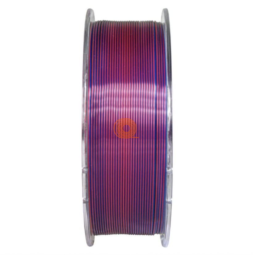 Filament DevilDesign SILK DUAL Tmavě Červená/Super Fialová [1,75mm, 1kg]