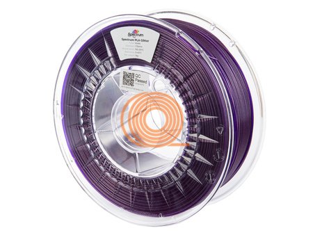 Filament Spectrum PLA GLITTER Violet [1,75mm, 1kg]