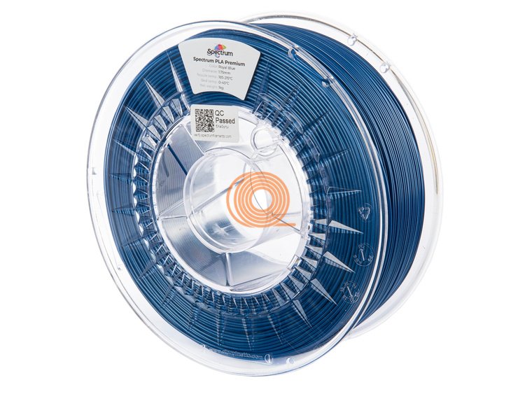 Filament Spectrum PLA Premium Královská Modrá [1,75mm, 1kg]