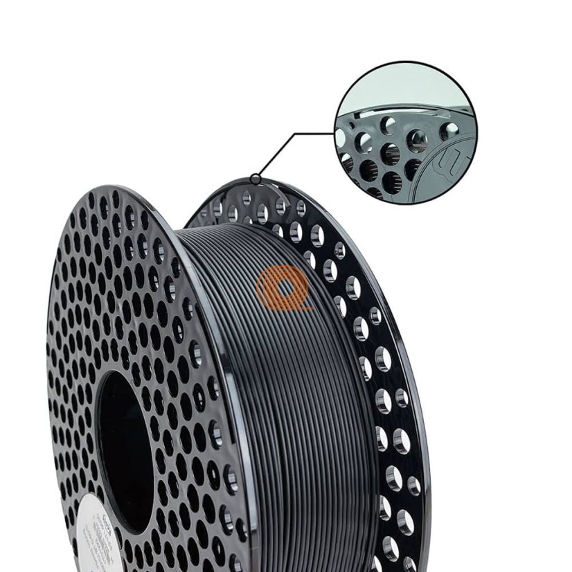 Filament AzureFilm PLA Black [1,75mm, 1kg]