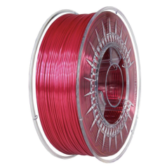 Filament DevilDesign SILK Tmavě Červená [1,75mm, 1kg]