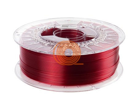 Filament Spectrum PCTG Transparentní Červená [1,75mm, 1kg]