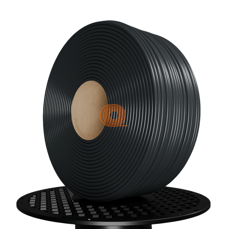 Filament Roffelsen3D PETG Tmavě Šedá Refill [1,75mm, 1kg]