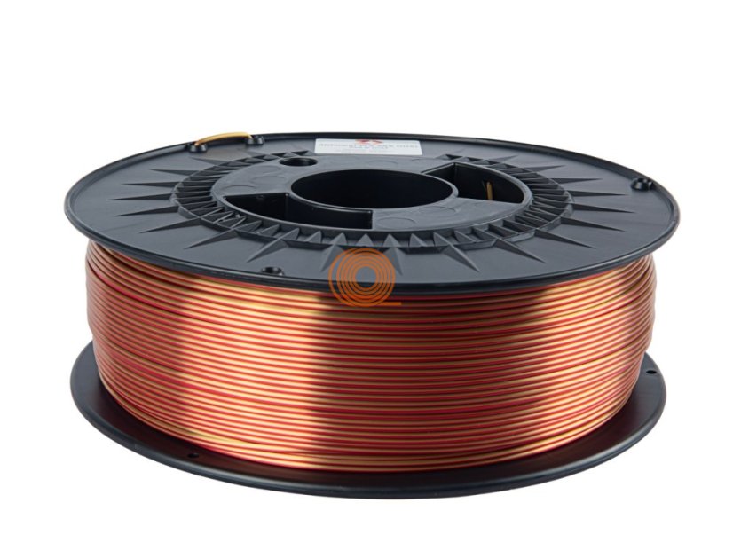 Filament 3DPower SILK Dual Color Červená&Zlatá [1,75mm, 1kg]