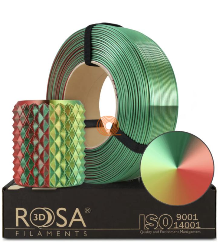 Filament ROSA3D SILK Magic xmas Refill [1,75mm, 1kg]