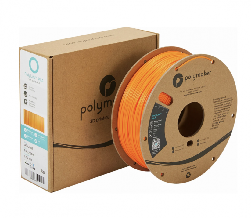 Polymaker PolyLite PLA Orange