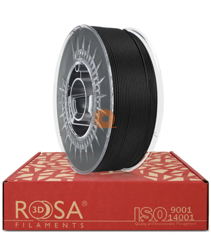 Filament ROSA3D ASA + Kevlar Černá Refill [1,75mm, 1kg]