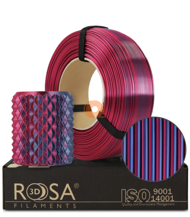 Filament ROSA3D SILK Magic Midnight City Refill [1,75mm, 1kg]