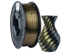 Filament 3DPower SILK Dual Color Zlatá&Černá [1,75mm, 1kg]