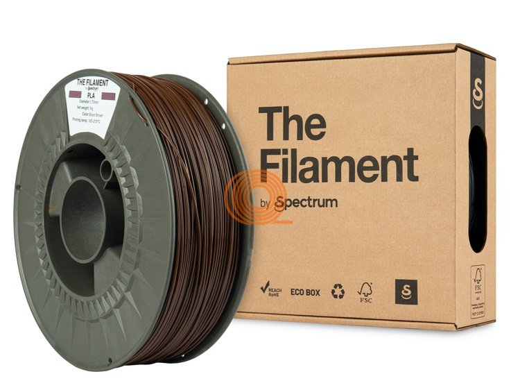 Filament TheFilament PLA Bizoní Hnědá [1,75mm, 1kg]