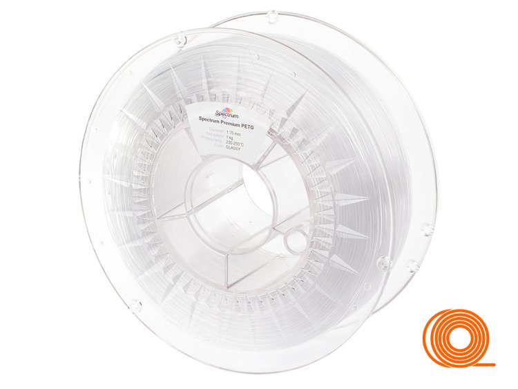 Filament Spectrum PET-G Premium Skleněné [1,75mm, 1kg]