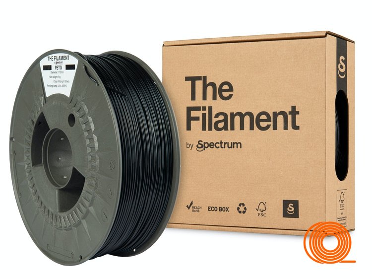 Filament TheFilament PETG Půlnoční Černá